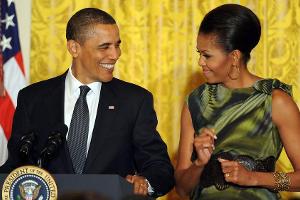 Barack Obama: Wenn Ehefrau Michelle trainiert, geht er in Deckung