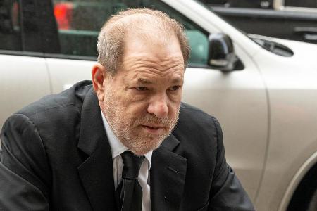 Harvey Weinstein bei seinem Prozess in New York