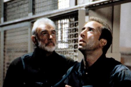 Sean Connery (l.) und Nicolas Cage in 