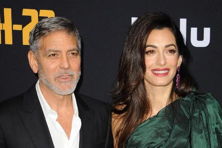 George und Amal Clooney gemeinsam auf einem Event im vergangenen Jahr