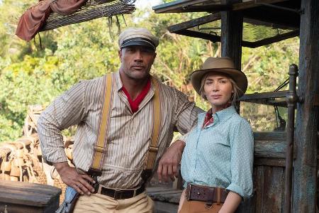 Dwayne Johnson und Emily Blunt in Disneys 