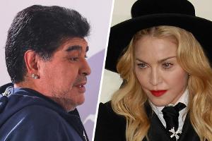 Diego Maradona gestorben: Twitter-Nutzer trauern um Sängerin Madonna