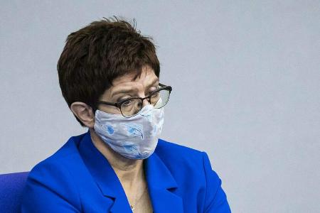 Annegret Kramp-Karrenbauer ist derzeit in Quarantäne.