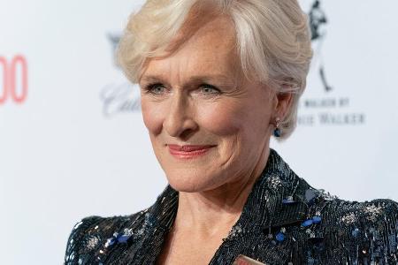 Glenn Close kann sich mit Preisverleihungen nicht anfreunden.