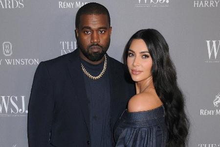 Kanye West und Kim Kardashian bei einem Auftritt in New York