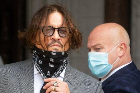 Johnny Depp am 13. Juli vor Gericht in London.