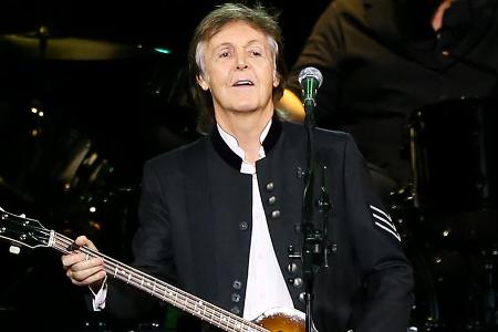 Ex-Beatle Sir Paul McCartney steht auch heute noch auf der Bühne.