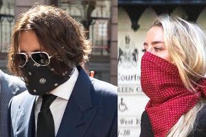 Johnny Depp und Amber Heard bei Prozessauftakt in London