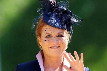 Sarah Ferguson auf einer royalen Hochzeit