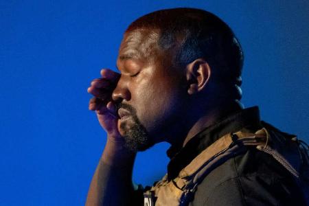 Kanye West bei seinem Auftritt in Charleston