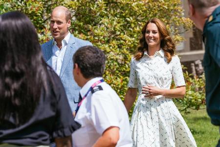 William und Kate tun weiter Gutes.