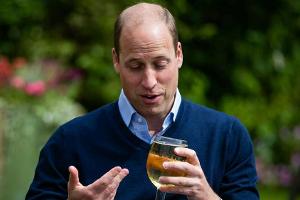 Zurück im Pub: Das ließ sich Prinz William schmecken