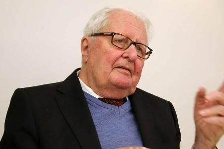 Hans-Jochen Vogel im Mai 2018.