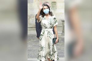 Königin Letizia beweist: Auch Blätter können stylisch sein