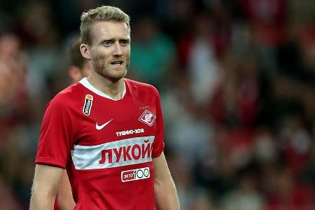 André Schürrle spielte zuletzt als Leihgabe von Borussia Dortmund für den Verein Spartak Moskau.