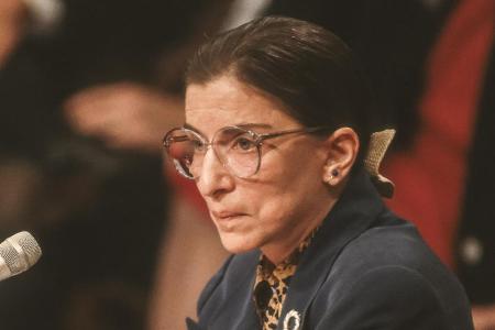 Ruth Bader Ginsburg war die dienstälteste Richterin im Supreme Court