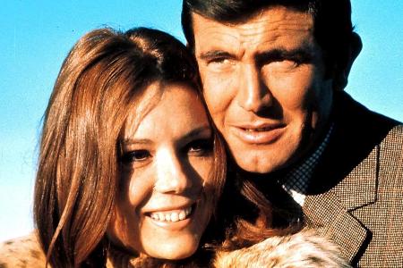 Diana Rigg und George Lazenby in 