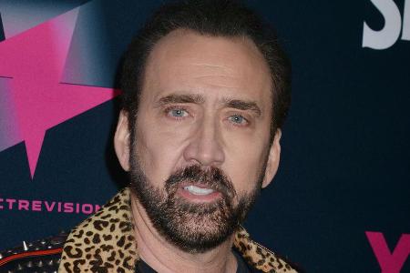 Schauspieler Nicolas Cage wird als Joe Exotic in der 