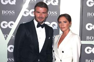 David Beckham und Ehefrau Victoria Beckham bei einer Veranstaltung 2019.