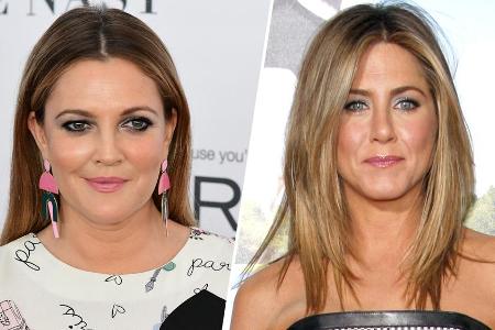 Drew Barrymore (li.) und Jennifer Aniston sind bekennende Single-Frauen.