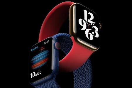 Die neue Apple Watch Series 6 mit Blutsauerstoff-Sensor Die neue Apple Watch Series 6 mit Blutsauerstoff-Sensor