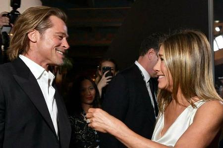 Jennifer Aniston und Brad Pitt trafen sich im Januar 2020 bei den Screen Actors Guild Awards in Los Angeles.