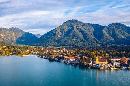 Der Tegernsee ist ein beliebtes Ausflugsziel.
