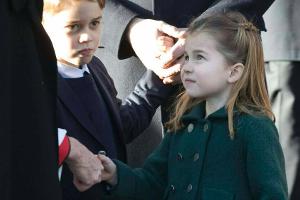 Neue Bilder der Royals: George, Charlotte und Louis treffen ihr Idol