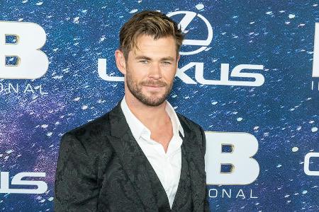 Chris Hemsworth bei einem Auftritt in New York.