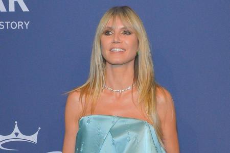 Heidi Klum bei einem Auftritt in New York