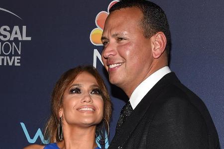 Jennifer Lopez und Alex Rodriguez auf einem Event in Hollywood