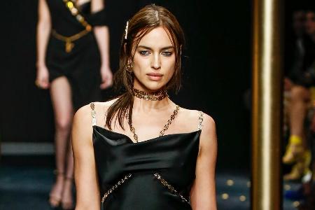 Irina Shayk auf der Mailänder Fashion Week. Irina Shayk auf der Mailänder Fashion Week.