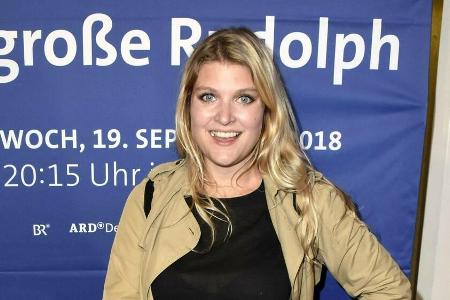 Schauspielerin Lara Mandoki bei der Premiere des TV-Films 