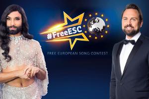 Conchita Wurst und Steven Gätjen moderieren den "Free ESC"