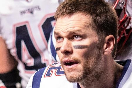 Tom Brady während des Super Bowl im vergangenen Jahr.