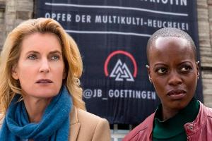 "Tatort: National feminin": Die Stimmungsmache gegen die Polizei erfasst auch Charlotte Lindholm (Maria Furtwängler) und Ana...