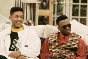 Will Smith (l.) als der "Fresh Prince" und DJ Jazzy Jeff als sein bester Chaoten-Kumpel Jazz in "Der Prinz von Bel-Air"