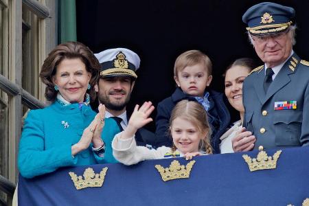 Die schwedische Königsfamilie sieht sich in der Corona-Krise nur virtuell