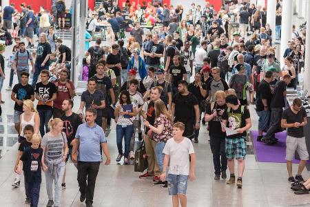 Solche Bilder wird es in diesem Jahr nicht von der Gamescom zu sehen geben. Solche Bilder wird es in diesem Jahr nicht von der Gamescom zu sehen geben.