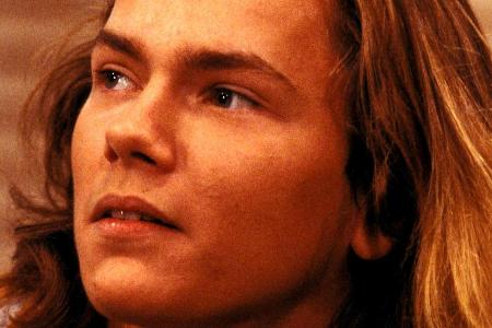 River Phoenix im Jahr 1991. River Phoenix im Jahr 1991.