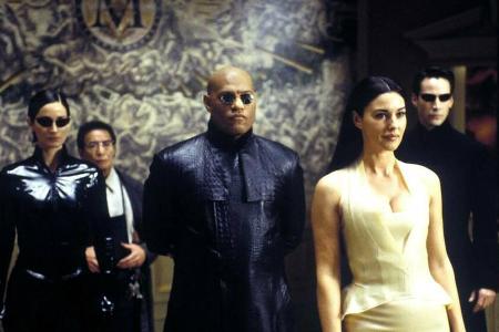 Laurence Fishburne spielte Morpheus (vorne) in 