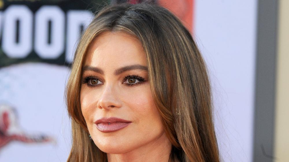 Sofia Vergara Wie setzt man eine Schutzmaske richtig auf?