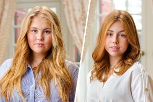 Die Prinzessinnen der Niederlande posieren gekonnt für die Kamera