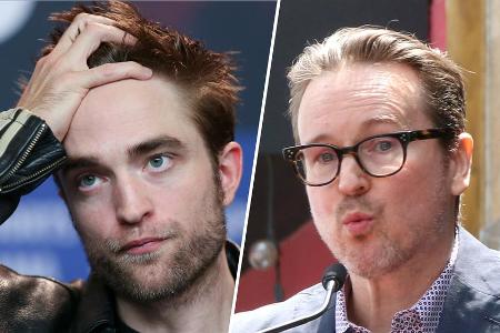 Robert Pattinson (l.) hat mit Regisseur Matt Reeves' Perfektionismus zu kämpfen.