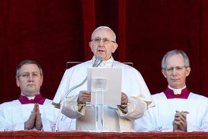 Papst Franziskus spendet Weihnachtssegen nicht aus dem Petersdom