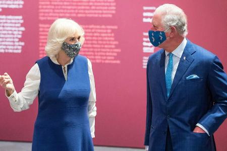 Herzogin Camilla und Prinz Charles in der National Gallery Herzogin Camilla und Prinz Charles in der National Gallery