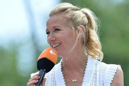 Andrea Kiewel in einer Folge des Andrea Kiewel in einer Folge des