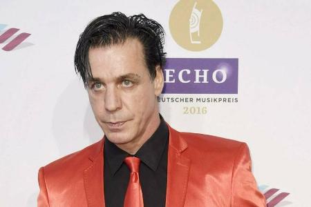 Till Lindemann bei einer Veranstaltung in Berlin
