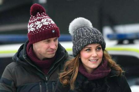 Prinz William und Herzogin Kate verbreiten 