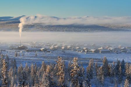 Sieht aus wie im Winter Wonderland: Oimjakon